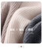 French Retro 100% Pure Wool Shawl Women's Autumn Winter High Neck Thick Warm Cover Knitted Scarf, One-Piece Cape