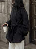 Autumn Winter Stand Collar Women's Double-faced Woolen Coat Korean Single Breasted Thick Overcoat DB5065