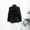 Shiny Belted Waist Jacket For Women Casual Detachable Hood Zipper Pockets Coat Lady Winter Chic Street Outerwear