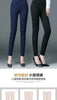 Office Lady Slim Pencil Pants Spring Autumn High Waist Elastic Pockets Solid Elegant Women Casual Straight Trousers