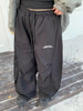 American Vintage Y2K Wide Leg Trousers Women Winter Thicken Plus Velvet Warm Pants Female High Waist Baggy Sweatpants