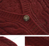 Simple Elegant Office Coat V Neck Twist Cardigan Short Sweater Loose Women Korean Style Retro Jackets Autumn Winter Clothing