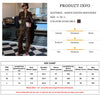 Loose Brown Satin Women's Two Pieces Set Elegant Long Sleeve Shirt With High Waist Wide Pants Set FemalaCla