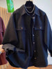 Casual and Loose Denim Jacket for Women Spring and Autumn Single Breasted Solid Color Jackets