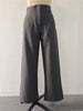 Women's High Waist Wide Leg Pants Elegant Tailored Straight Trousers Office Work Pants Casual Bottoms Comfy Dress Pants