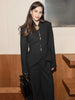 Women's Coats Mermaid Hem Single Breasted Suit Jacket Street Female Long Sleeve Waist Cinching Spring Blazer Lady Outerwears