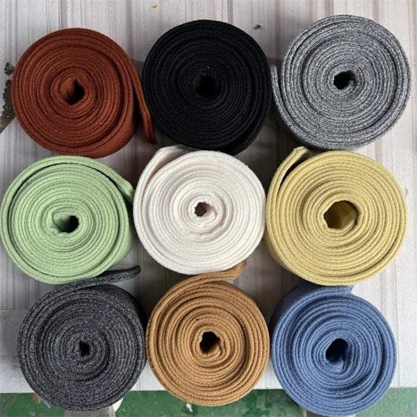 5x175cm Women Waist Belt Double-Sided Faux Woolen Coat Overcoat Trench Coat Waistband Ladies Autumn Winter Apparel Accessories