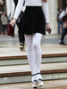 Women's ‘Urban Dreamgirl’ Velvet Leggings - Plush Vanilla Fit Modern Silhouette for a Sweet Street Style Statement