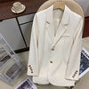Autumn Long Sleeve Single Breasted Blazer Mujer Blazers For Womens Casual Coat Winter Jackets For Women Outerwear