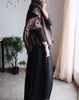 Yudx Pleated Long Sleeve Turndown Collar Cardigan Coats Woman Autumn Winter Loose Batwing Sleeve Short Jacket Designer Clothes