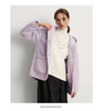 Jacket Women Winter Reversible Sweatshirt Faux Lamb Wool Fleece Solid Color Top Women's Clothing