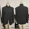Women Loose Blazer Jackets Vintage Office Lady Single Button Full Sleeve Outwear Stand Collar Coats