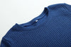 Women's Long-sleeved Dress O-neck Pullover High-waist Slim Button Girl Hip-covering Short Skirt