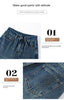 Womens Fleece Lined Jeans Loose Wide Leg Casual Slim Fit Denim Pants Comfortable Y2K Jeans Baggy Jeans Woman Clothing Jeans Y2K