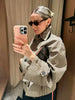 Chic Plaid Loose Women's Trench Coat Vintage Turndown Collar Double Breasted Lace-up Lady Jacket Autumn Female Outwear