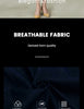 Women's Denim Long Dress Autumn Texture navy blue Women's Business Long Dress