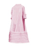 Female Stylish Multi-Layered Lapel Shirts Dress Spring Long Sleeves Urban Casual Midi Dresses For Office Lady