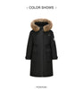 Down Jacket Women Goose Down Winter Waterproof Oil-proof Stain-proof Outerwear Warm Loose Daily Women'S Clothing