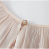 Female Long Flare Sleeves Lace Up Mini Dress Elegant Chiffon Ruffle High Waist Vestidos Autumn Woman Party Wear