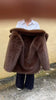 Thick Cotton Winter Fur Coat Women Suit Collar White Medium Long Fox Fur Overcoat Fury Plush Jacket