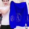 Autumn And Winter Warm Solid Color Thick Hooded Imitation Mink Fur Coat With Rhinestone And Fur Collar Women's Top Cardigan