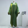 Muslim Out Abayas Smocking Sleeve kaftans One-piece Prayer Women Jilbabs Cardigan Coat Islamic Clothing Dubai Saudi Robe Turkish
