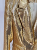 High Street Designer Runway Suit Set Women's Single Button Sequined Blazer Jacket Flare Pants Set 2pcs