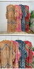 Vintage Chic Printting Straight Pleated Women's Dress Hand-Cranked Floral Long Dresses Spring Clothing 2DB6498