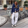 Casual Knit Hoodie Cardigan Women Long Sleeves Zipper Faux Fur Patchwork Coats Female Autumn Winter Solid Thick Knitwears