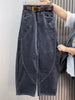 Large Size 4XL Autum Winter Trousers Women Corduroy Straight Leg Pants Retro Ladies Loose Wide-leg Pantalons
