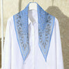 Paisley Print Tie-Dye Triangular Scarf Headcloth Women Lightweight Neckerchief All-Matching Scarfs Jeans Belt