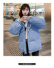 Winter Short Jacket Woman Parkas Thick Warm Spliced Hooded Parka Oversized Korean Loose Cotton Padded Outerwear