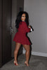 Women Pleated Mini Skirts Suit and Shirt Patchwork Long Sleeve Blazer Matching 2 Two Piece Set Outfits