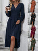 Dresses Woman Fall and Winter: Off-Shoulder Lantern Sleeve Pleated Long Dress Tops Skirts Y2k Clothes