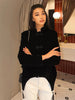 Frog Closure Velvet Tassel Jacket Slim Long Sleeve Mandarin Collar Spring Elegant Women Outerwear Chic Lady Coat