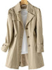 Spring Autumn Casual Windbreaker Version of The Long Windbreaker Top Korean Ladies Coats Jackets Women Trench Clothing