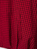 Ladies High Street Casual Chic Red Autumn Winter Women Jacket Outfits Plaid Stand Collar Zipper Loose Bomber Jacket Coat Female