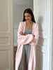 Soft Knitted Set Women Autumn Winter Casual Long Sweater Cardigan with Belt & Vest Midi Dresses Solid Tracksuit