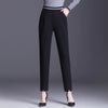 HighWaist Harun Pants Women's Spring/Autumn Large Size Women's Pants Elastic Waist Loose Casual Straight Tube Pants 5XL