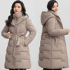 Women's Down Cotton Jacket Korean Version Versatile Lady Cotton Padded Outerwear Slim Temperament Ladies Winter Parka Coat
