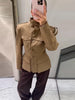 Spring Stand Collar Trench Coats For Women Y2K Long Sleeve Pockets Waist Jacket Street Lady Single Breasted Outerwear