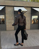 Women Leather Bomber Jackets Coats With Belt Notched Shoulder Pads Motorcycle Street Chic Short Outwear Solid Lace Up