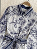 Spring Auutmn Elegant Long Dress Women Turn Down Collar Print A-line Party Dresses Vintage Long Sleeve Floral Long Robe Vestidos