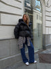 Winter Warm Puffer Jackets Women's Loose Parkas Coat Hooded Bread Jacket Outwear Cotton-padded Solid Quilted Jacket
