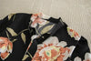Autumn Spring Chiffon Dress Plus Size Women Casual Dresses Vestidos Female Vintage Printed Floral Full Sleeve A-line Long Dress