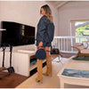 Vintage Print Zip Up Jacket 2 Piece Set Stand Collar Loose Coat High Waist Casual Shorts Women Autumn Retro Suit