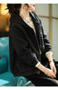 Hooded Casual Coat Women High End Mother Jacket Autumn Winter Korean Patchwork Outwear With Short Zipper Basic Coat
