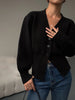 Autumn Sweater Cardigan Coat Women Korean Casual Elegant Long Sleeve Knitted Tops Knitwear Outwear Pull Femme