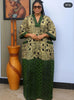 Plus Size African Dresses for Women Traditional Africa Clothing Dashiki Ankara Gown Abayas Robe Muslim Kaftan Maxi Dress