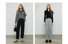 Women Casual Pants Winter Sweatpants Tapered Elastic Waist Split Design Fleece-Lined Warm Trousers
